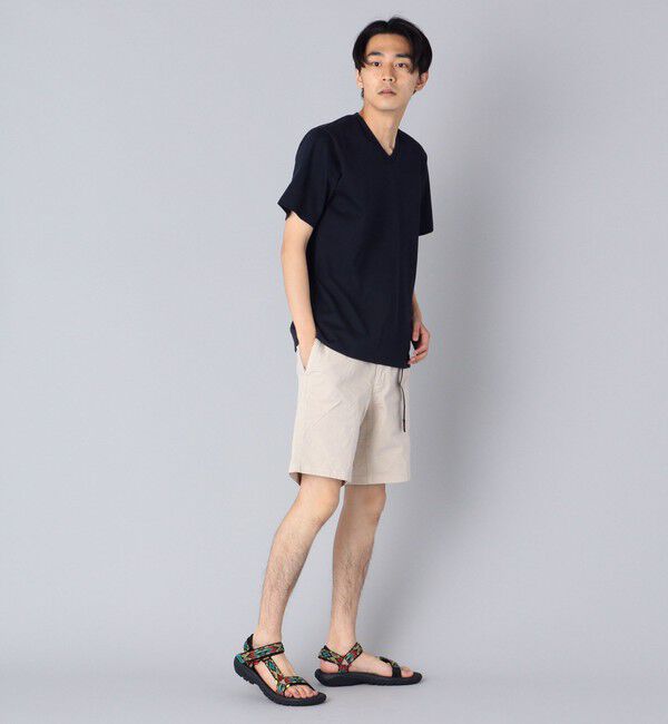 SHIPS「SHIPS: 抗菌・防臭 NANO-FINE（R） コットン Vネック Tシャツ」|Tシャツ・カットソー|