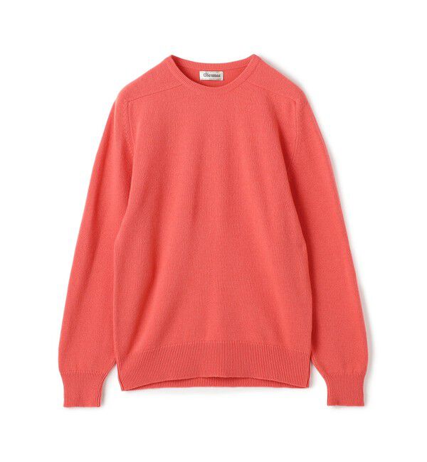 TOMORROWLAND BUYING WEAR「Glenmac クルーネックプルオーバー」|ニット・セーター|33 ピンク