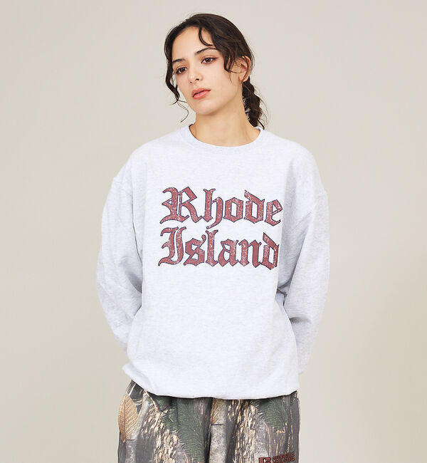 ABAHOUSE「【FRUIT OF THE LOOM】PRINT SWEAT7/プリントスウェッ」|スウェット・ジャージ|ホワイト
