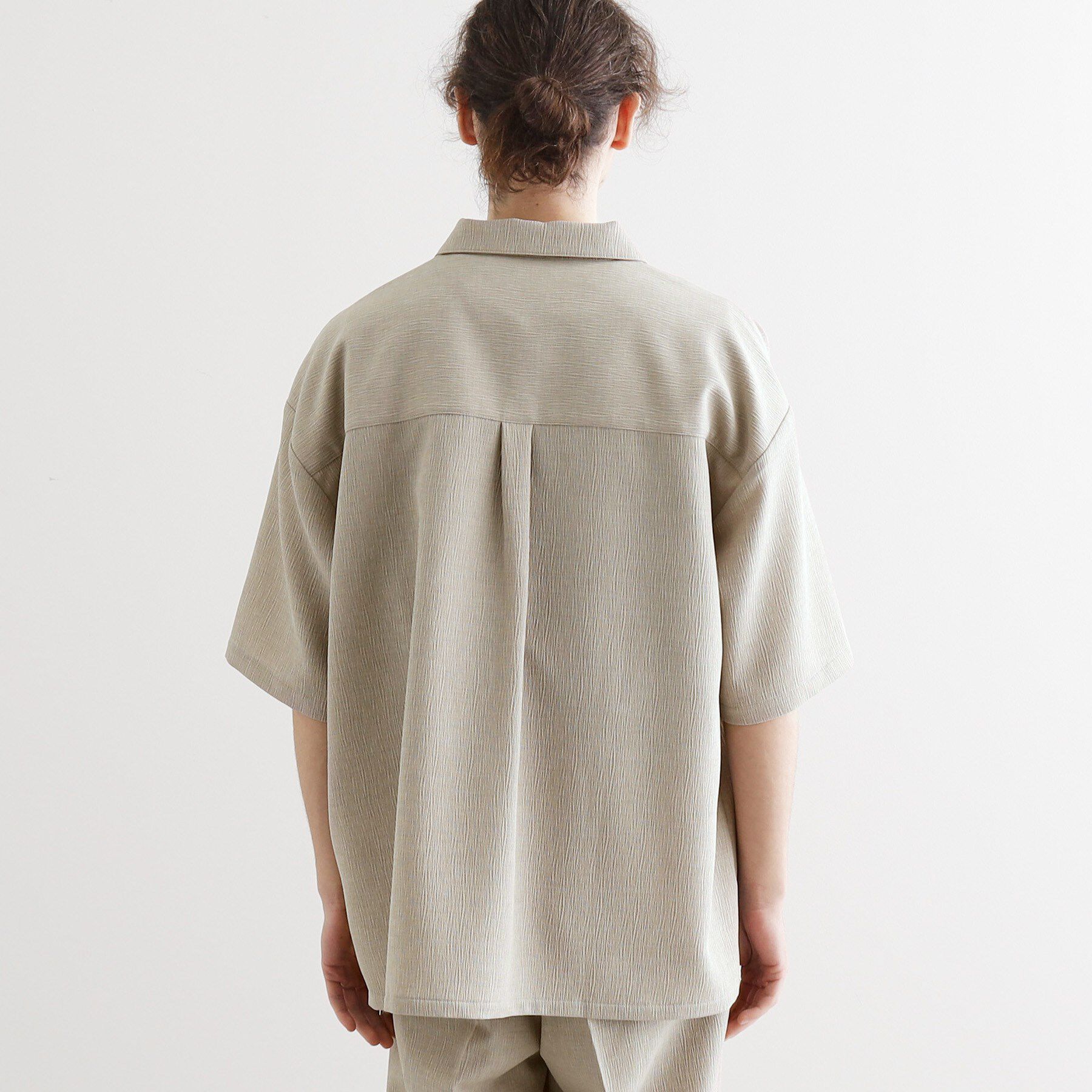 tk.TAKEO KIKUCHI「◆【セットアップ対応】テッククレープスキッパーシャツ」|シャツ・ブラウス|