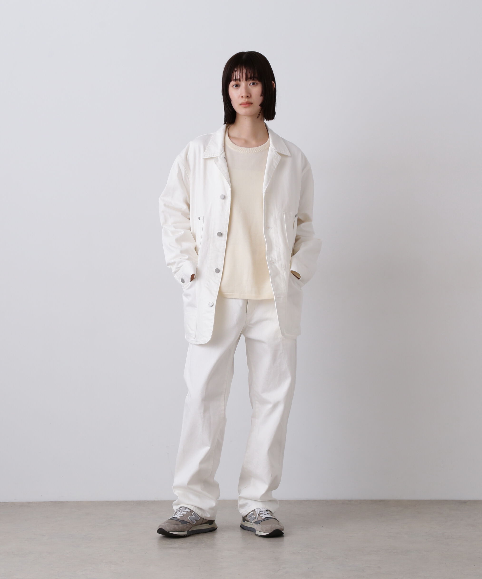YLEVE 「Ｙ / 13oz ORGANIC COTTON DENIM PAINTER PANTS」|その他|ホワイト