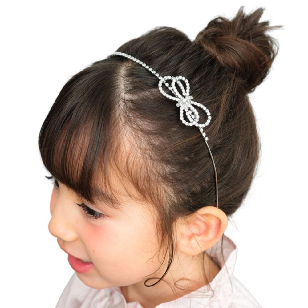 BACKYARD FAMILY「Rora カチューシャ 通販 ヘアアクセサリー 髪飾り ヘッドドレス 子供 女の子 可愛い」|カチューシャ|シルバー1