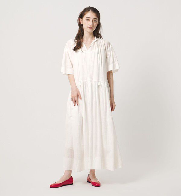 UNITED ARROWS「インディア ボイル チェック ワンピース」|ワンピース|
