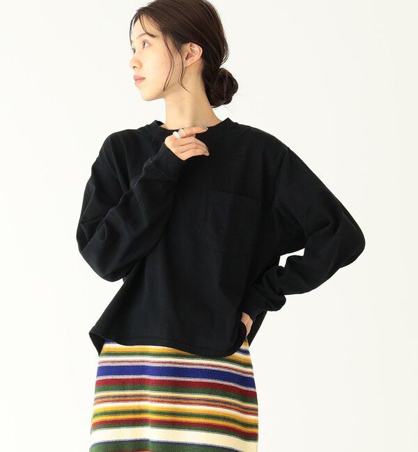 BEAMSBOY「Goodwear / カスタム ビッグ ロングスリーブ Tシャツ」|Tシャツ・カットソー|