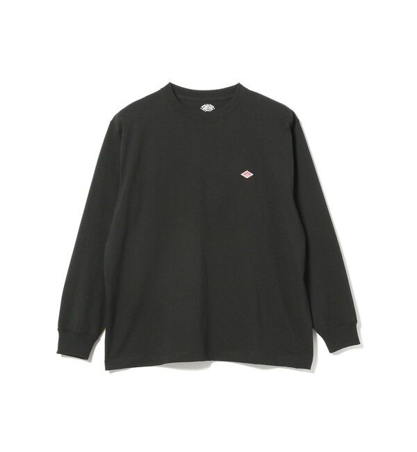 BEAMS「DANTON / クルーネック ロングスリーブ Tシャツ」|Tシャツ・カットソー|BLACK