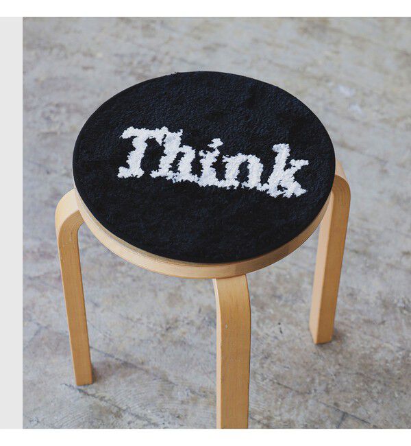 bPr BEAMS「Badge Rug」|トイレタリー・ランドリーグッズ|Think