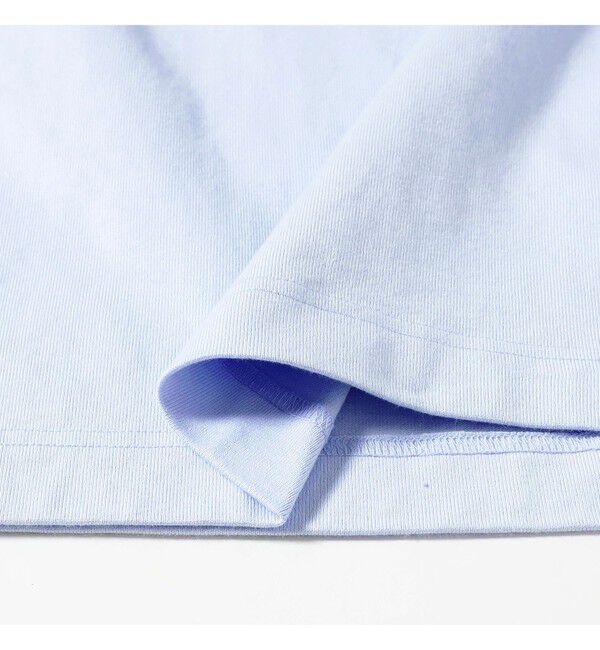 BEAMS「BEAMS｜【別注】LACOSTE / ロゴ Tシャツ｜50周年 別注アイテム｜ヘビー天竺素材｜バックプリント」|Tシャツ・カットソー|