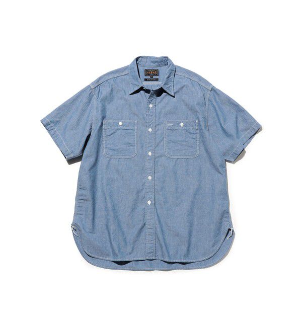 BEAMS PLUS「WORK Indigo Chambray」|シャツ・ブラウス|
