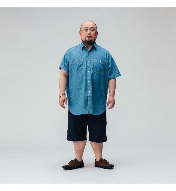BEAMS PLUS「WORK Indigo Chambray」|シャツ・ブラウス|