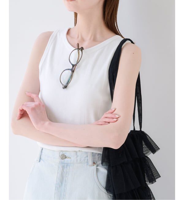 U by SPICK&SPAN「《別注》Miier*UBY Spick & Span カップツキタンク」|タンクトップ|ホワイト