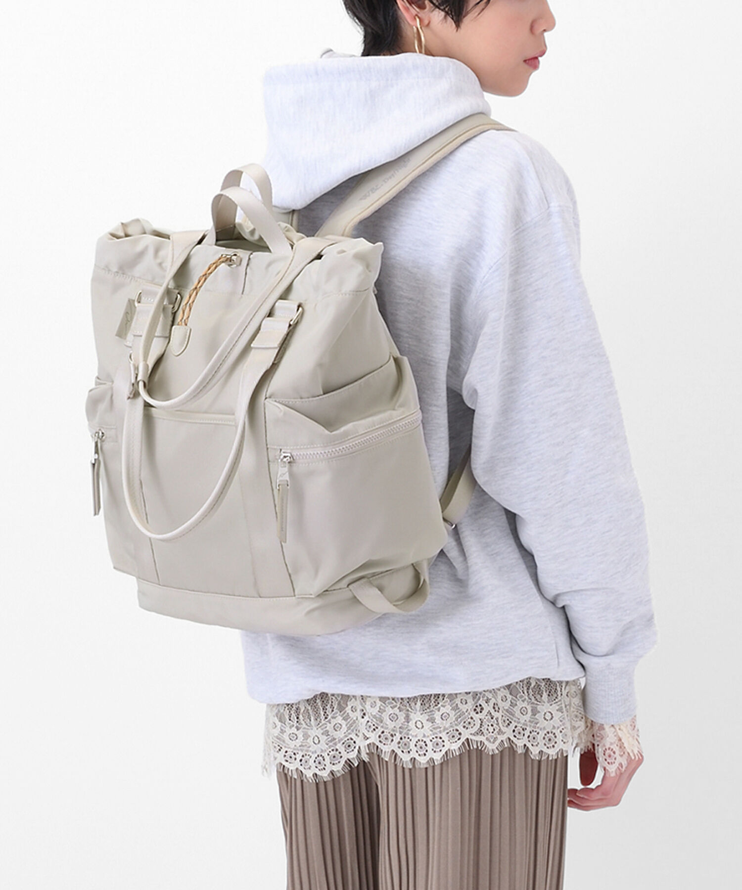 W&.Day/Night「W&.Day/Night アワイ 2WAY トート リュックサック A4サイズ 13.3インチPC収納 20501」|トートバッグ|