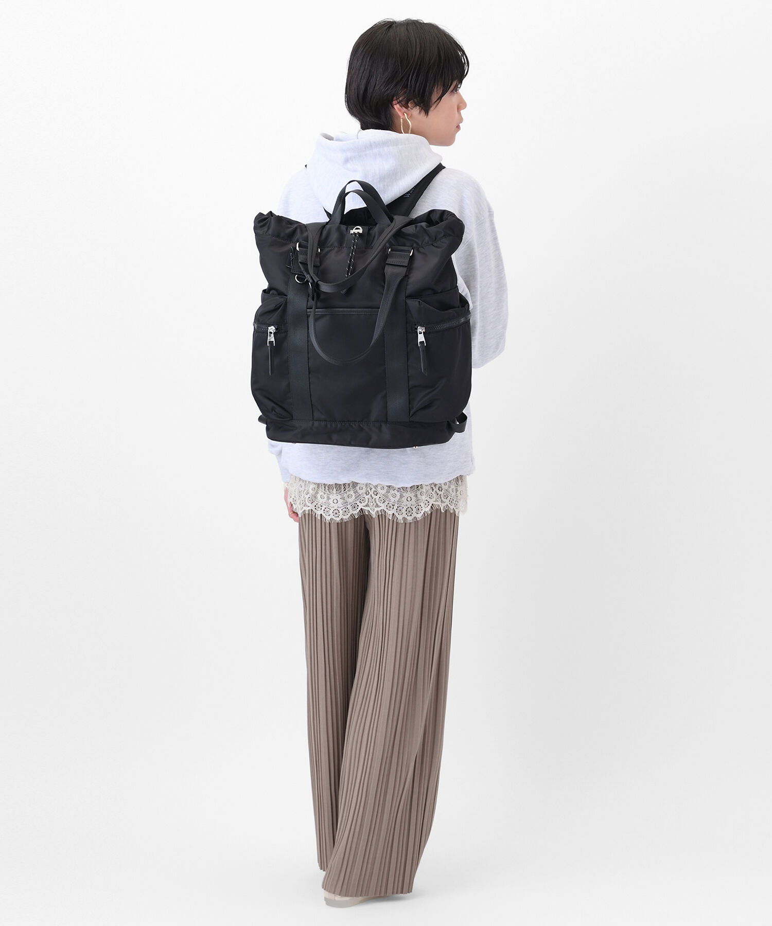 W&.Day/Night「W&.Day/Night アワイ 2WAYトート リュック A4サイズ 14.0インチPC収納 20502」|トートバッグ|