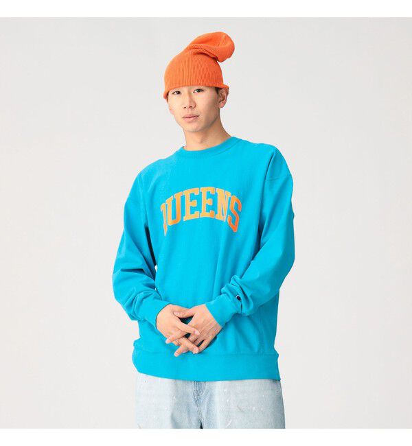 BEAMS「【別注】Champion / リバースウィーブ（R）シティ ロングスリーブTシャツ」|Tシャツ・カットソー|