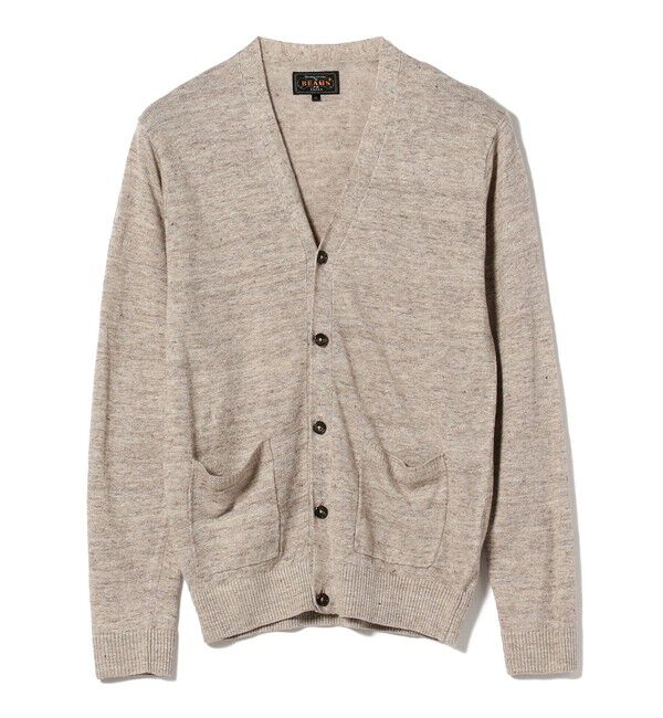 BEAMS PLUS「Cardigan Linen」|ニット・セーター|