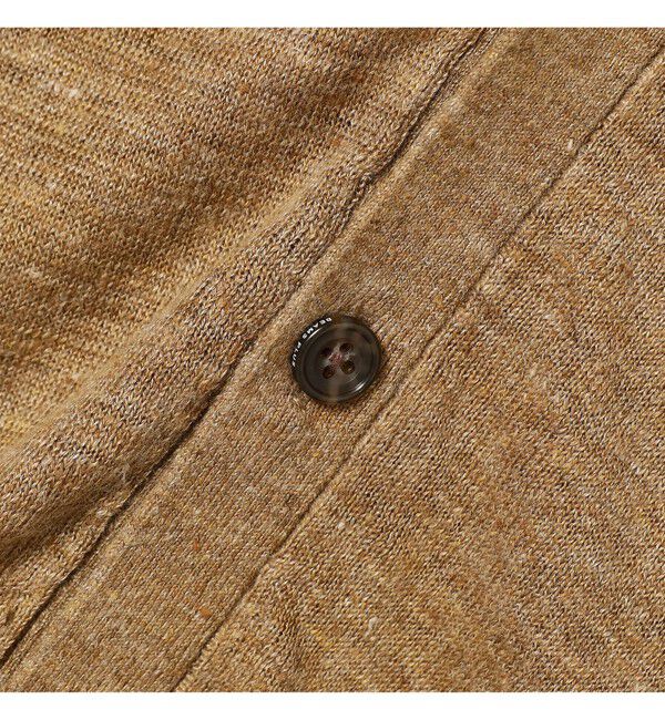 BEAMS PLUS「Cardigan Linen」|ニット・セーター|