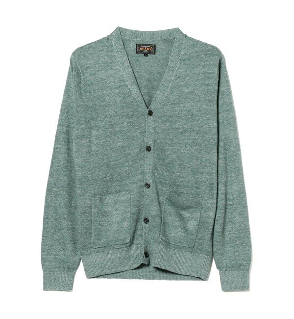 BEAMS PLUS「Cardigan Linen」|ニット・セーター|