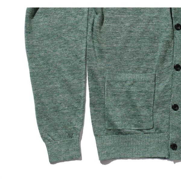 BEAMS PLUS「Cardigan Linen」|ニット・セーター|
