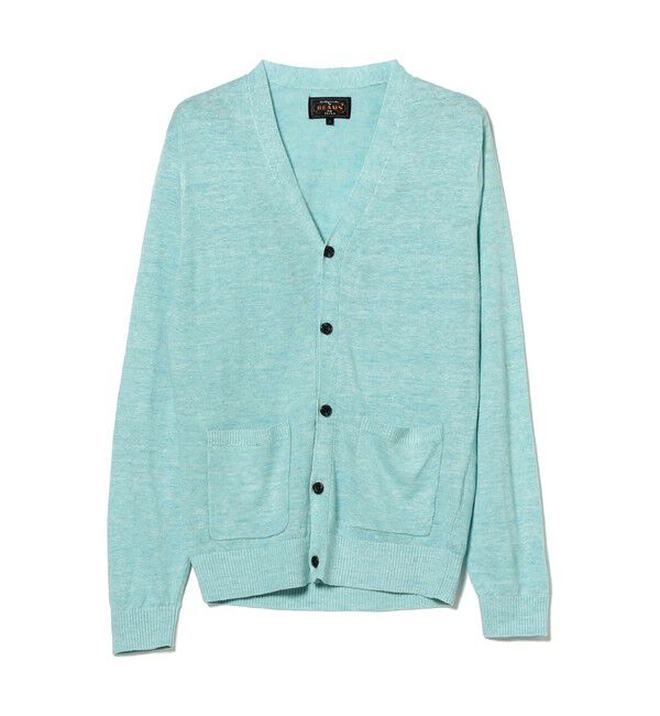 BEAMS PLUS「Cardigan Linen」|ニット・セーター|
