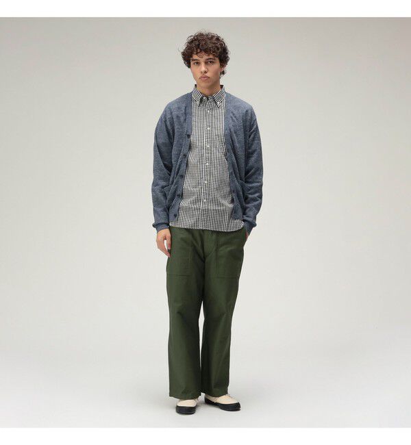 BEAMS PLUS「Cardigan Linen」|ニット・セーター|