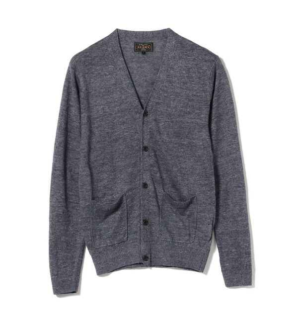 BEAMS PLUS「Cardigan Linen」|ニット・セーター|