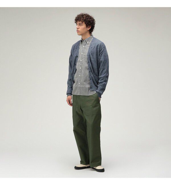 BEAMS PLUS「Cardigan Linen」|ニット・セーター|