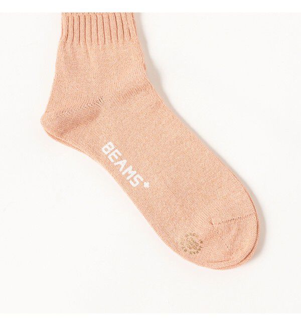 BEAMS PLUS「BEAMS PLUS｜WASHI Short Rib Socks｜メンズ  靴下｜日本製 ｜通気性 吸湿性｜」|ソックス|