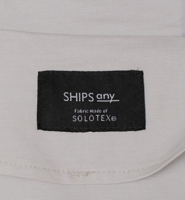 SHIPS any「SHIPS any:〈撥水加工〉タスラン SOLOTEX(R) ショート マウンテンパーカー 26SS◇」|ブルゾン・スタジャン|