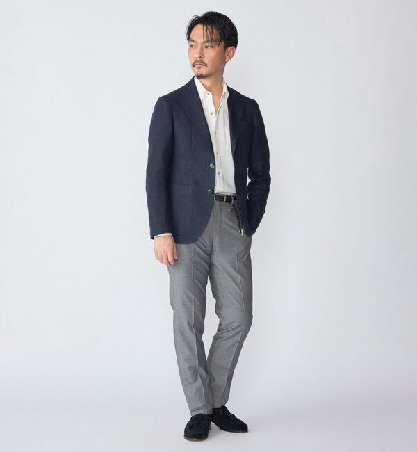 SHIPS「SHIPS:〈手洗い可能〉INFITEX 2WAY ストレッチ スラックス」|スラックス|