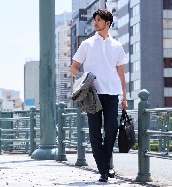 SHIPS「SHIPS:〈手洗い可能〉INFITEX 2WAY ストレッチ スラックス」|スラックス|