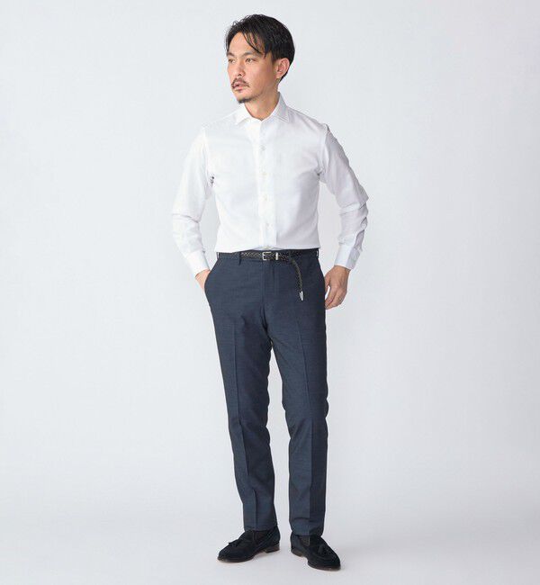 SHIPS「SHIPS:〈手洗い可能〉INFITEX 2WAY ストレッチ スラックス」|スラックス|