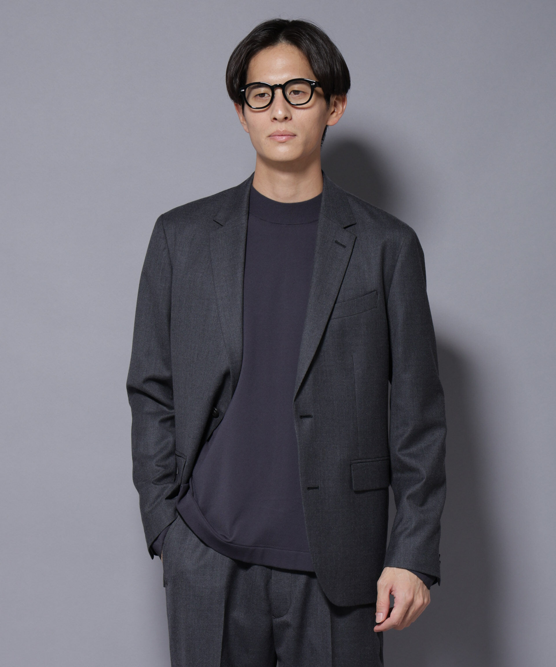 NANO universe「｢N JACKET PREMIUM｣RENU(R) ｳｰﾙ混洗えるｻｷｿﾆｰｼﾞｬｹｯﾄ(ｾｯﾄｱｯ」|スーツ|