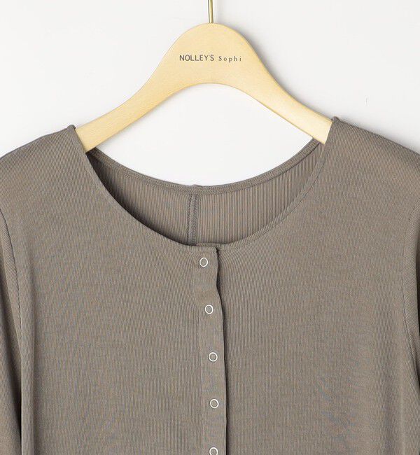 NOLLEY'S sophi「《セットアップ対応》ウォッシャブルフィブリルテレコレース付きカーデ」|カーディガン|