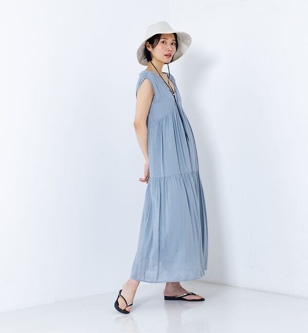 collex「【WEB限定】シアーメランジワンピース」|ワンピース|