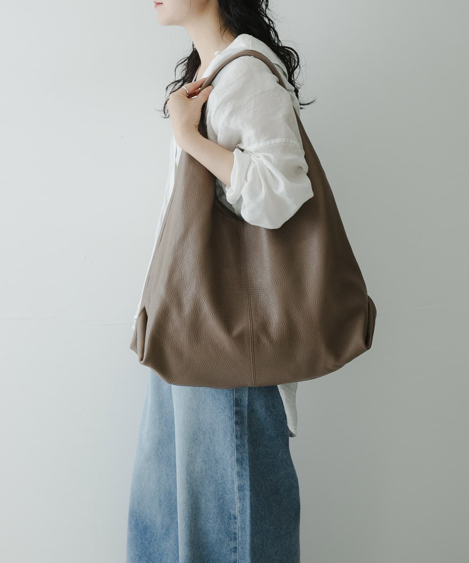 URBAN RESEARCH「ソフトレザーワンハンドルバッグ」|トートバッグ|