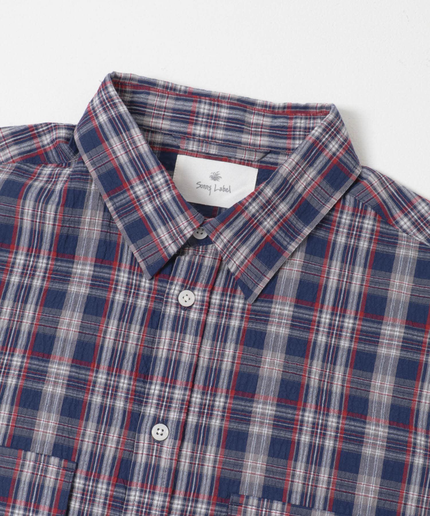Sonny Label 「ワッシャーチェックショートスリーブシャツ」|シャツ・ブラウス|