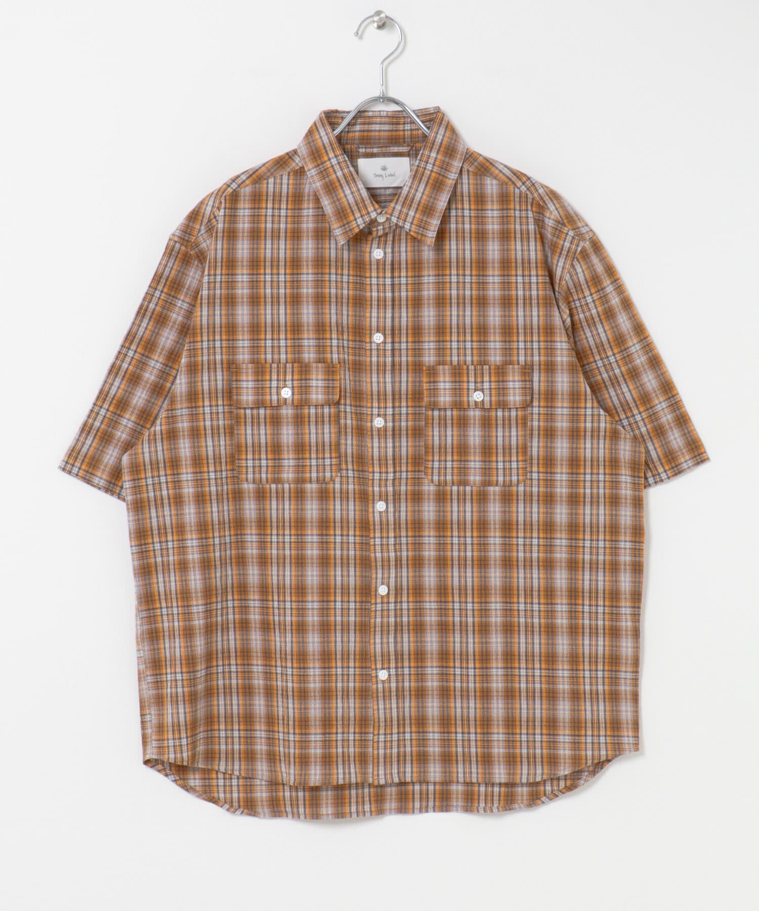 Sonny Label 「ワッシャーチェックショートスリーブシャツ」|シャツ・ブラウス|
