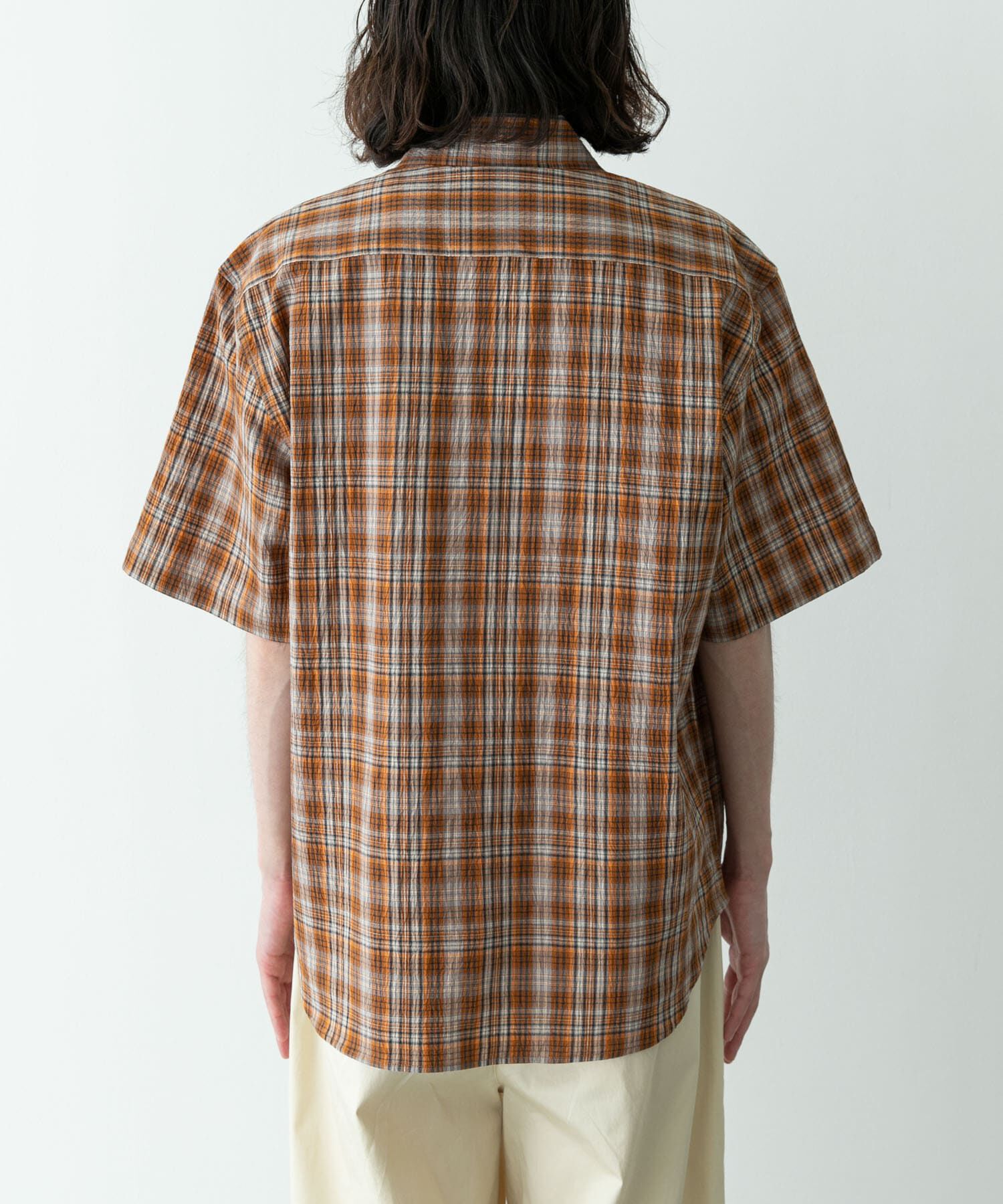 Sonny Label 「ワッシャーチェックショートスリーブシャツ」|シャツ・ブラウス|