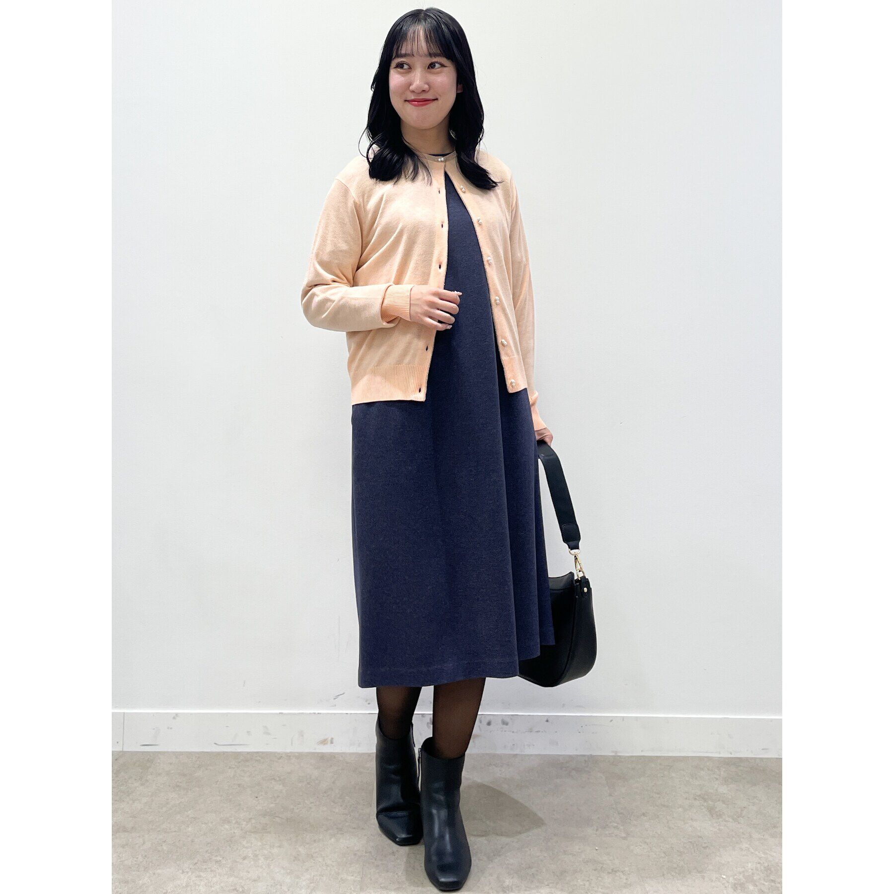 Reflect「【夏SALE】ドルマンスリーブストレートシルエットワンピース」|ワンピース|