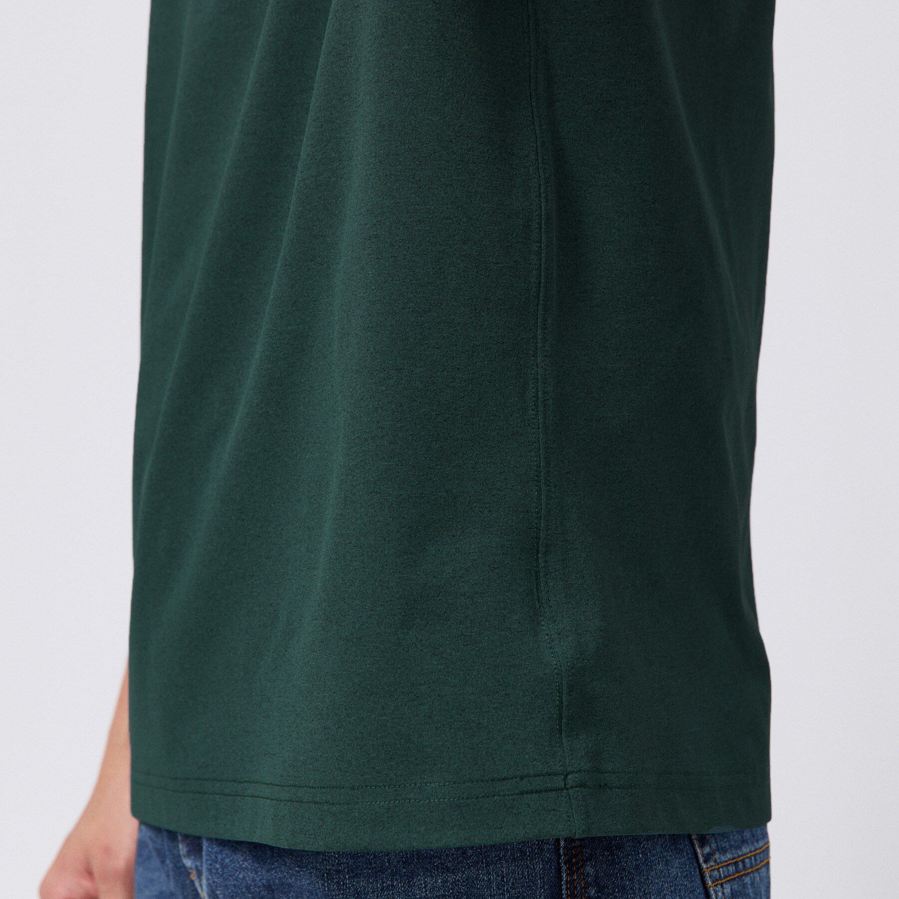 TAKEO KIKUCHI「【汗染み軽減】フェイクレイヤー ワンポイント プルオーバー」|Tシャツ・カットソー|