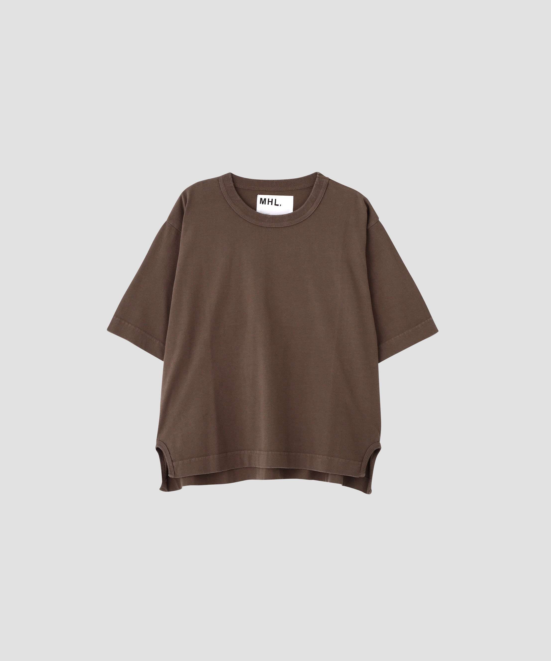 MHL.「FADED ROUGH COTTON JERSEY TOP」|Tシャツ・カットソー|