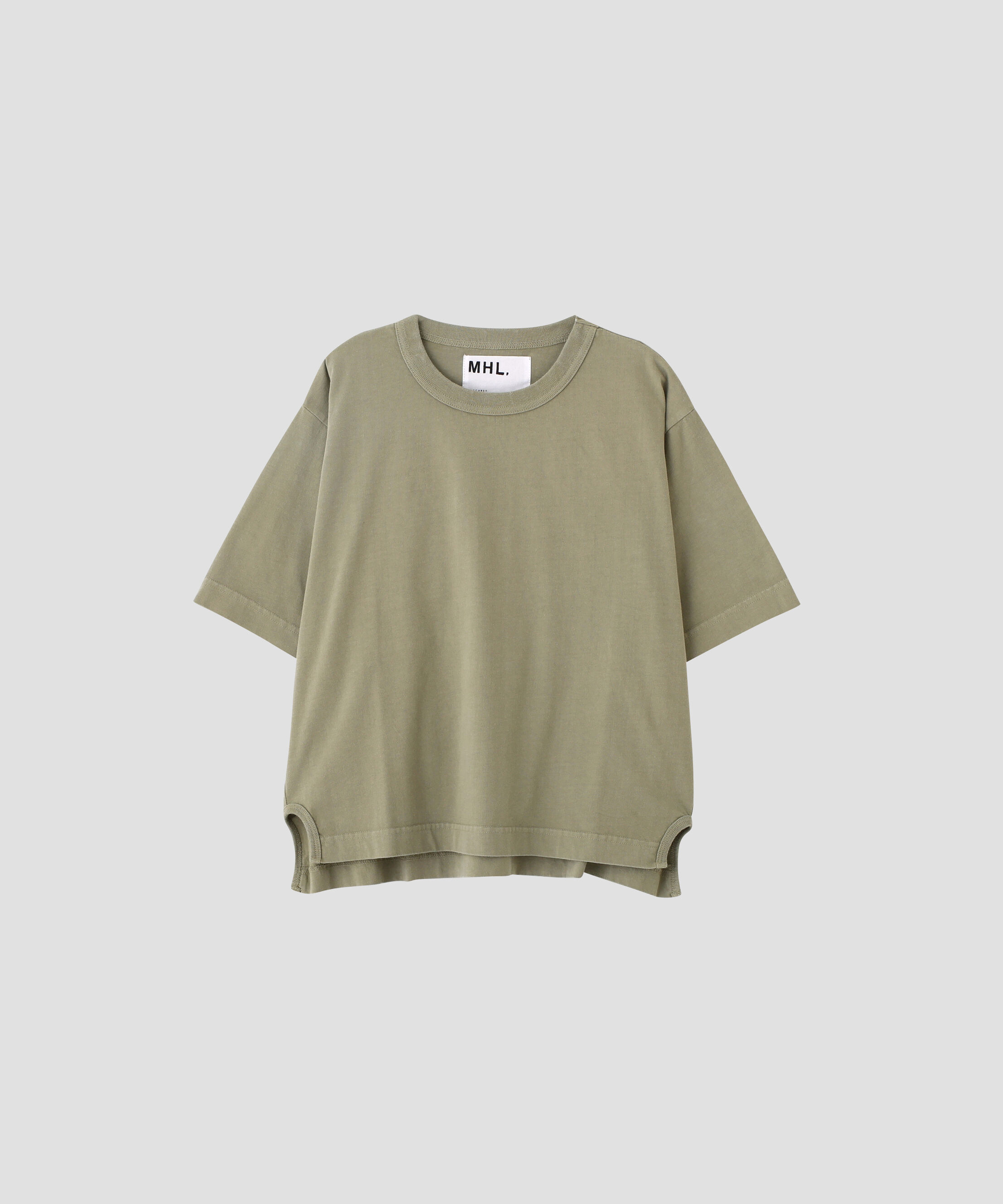 MHL.「FADED ROUGH COTTON JERSEY TOP」|Tシャツ・カットソー|