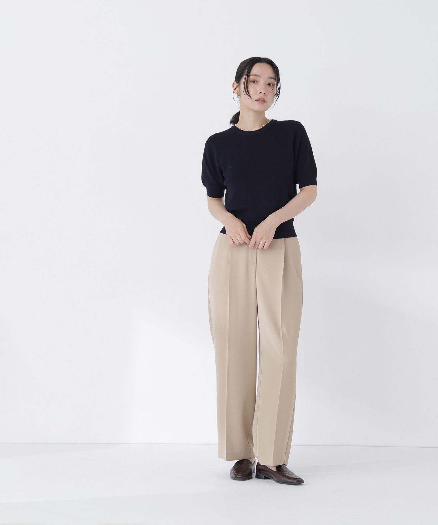  「ナローリボンイージーパンツ」|その他|