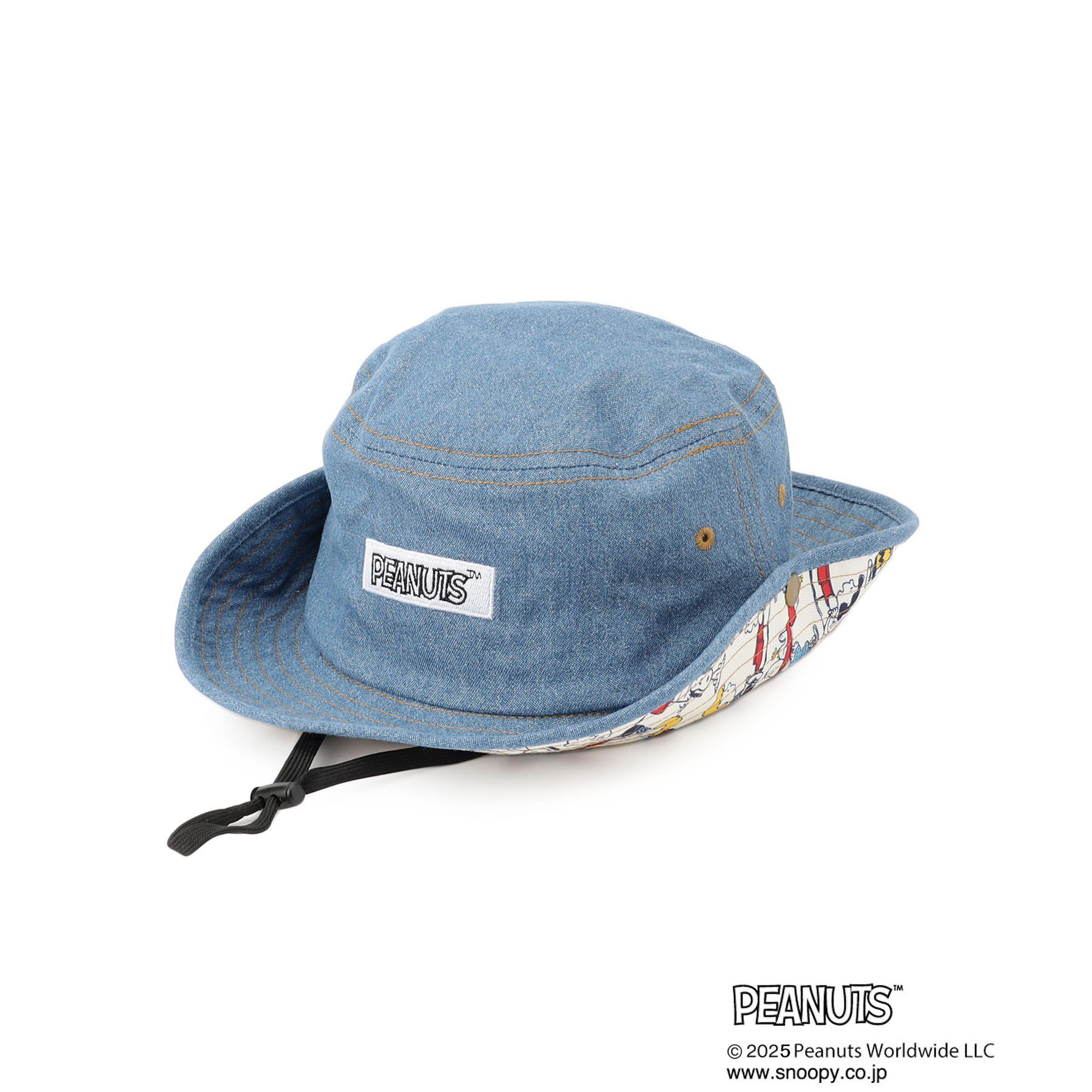 SHOO･LA･RUE「【PEANUTS】デニムHAT」|ハット|ブルー(691)
