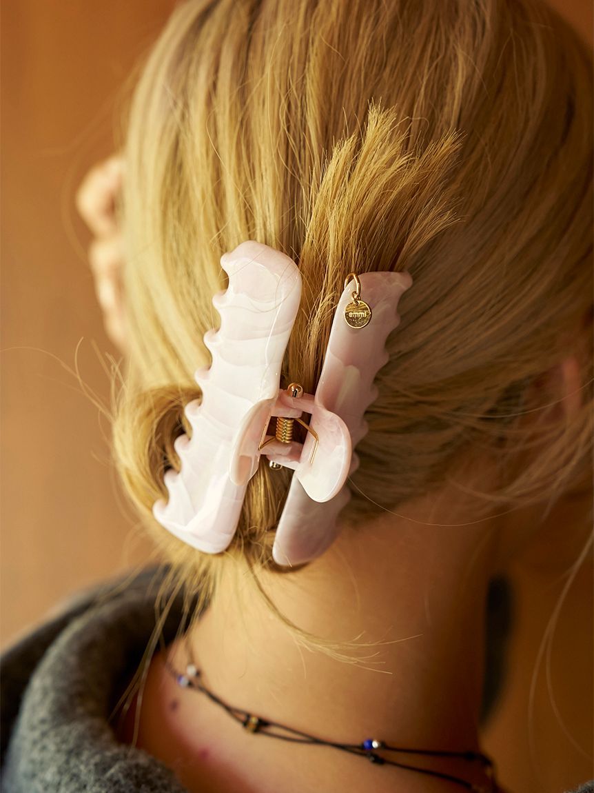 emmi atelier「ビックヘアクリップ」|ヘアバンド|PNK