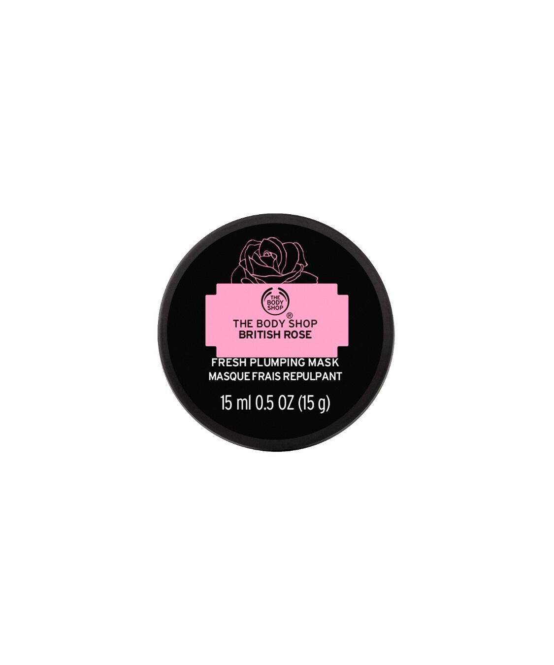 THE BODY SHOP「【特別価格】ブリティッシュローズ フレッシュプランピング マスク 15mL」|フェイスマスク・パック|