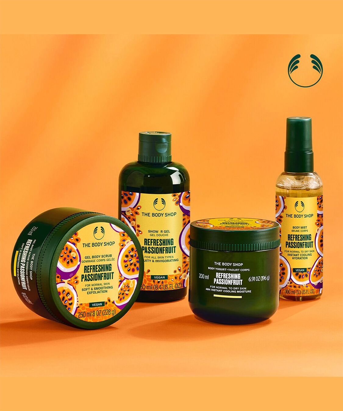 THE BODY SHOP「【数量限定】ボディミスト リフレッシング PF 100mL（香り：パッションフルーツ）」|香水・フレグランス|