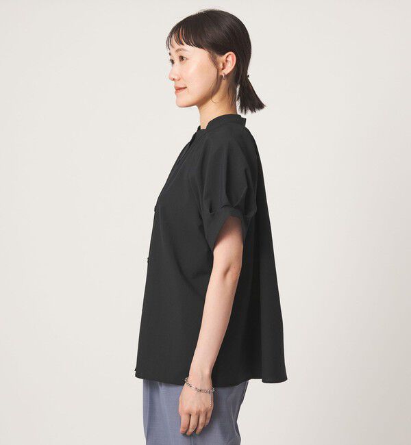 UNITED ARROWS green label relaxing「スタンドネック 2WAY ブラウス」|シャツ・ブラウス|