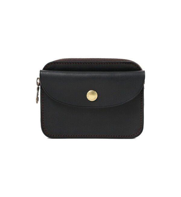 BEAMS PLUS「ARTS & CRAFTS / ELBAMATT TWIN PURSE」|財布|BLACK