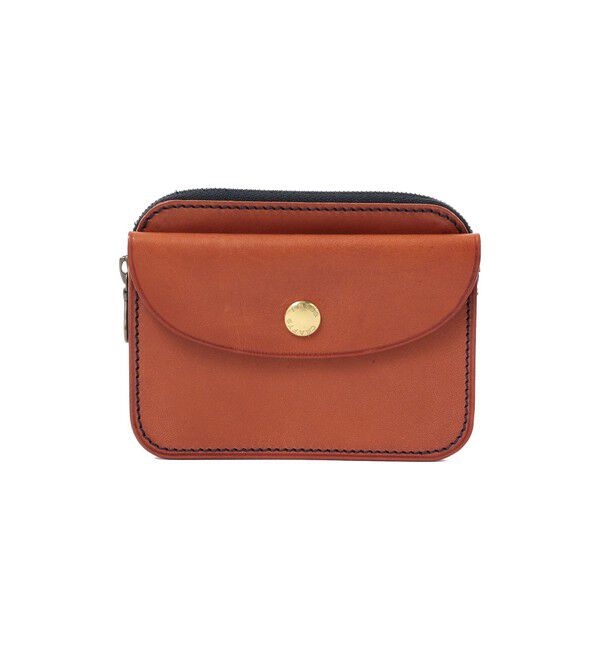 BEAMS PLUS「ARTS & CRAFTS / ELBAMATT TWIN PURSE」|財布|BROWN