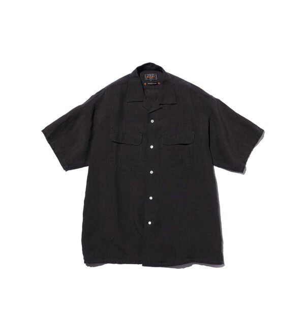 BEAMS PLUS「Open Collar 1/40 Linen」|シャツ・ブラウス|
